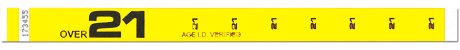 Over 21 Wristbands