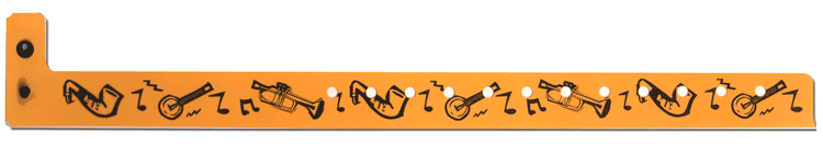 Jazz Plastic Wristbands