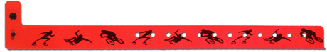 X Games Plastic Wristbands