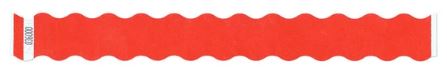 Wavy Red Wristband