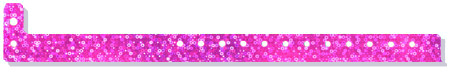 Tri-Laminate Liquid Glitter Wristbands with Plastic Snap