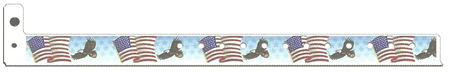 American Eagle Vinyl Wristbands